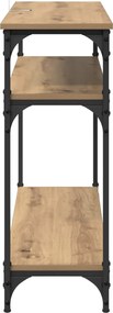 vidaXL Τραπέζι κονσόλας Artisan Oak 100 x 29 x 75 εκ.