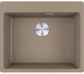Franke Maris Centro 2.0 610/210-54 Ένθετος Γρανιτένιος Νεροχύτης 59x50cm Oyster Σετ