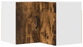 vidaXL Ντουλάπα Κουζίνας Καπνιστό Δρύς 57 x 57 x 40 εκ.