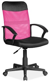 SWIVEL CHAIR Q-702 PINK/BLACK DIOMMI OBRQ702RC