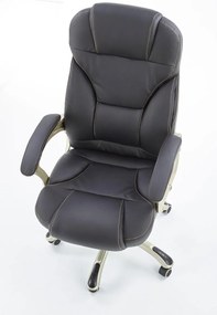 ΚΑΡΕΚΛΑ ΓΡΑΦΕΙΟΥ DANE ΜΑΥΡΗ 64x75x110-118cm