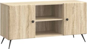 vidaXL Ντουλάπι TV 102 x 34,5 x 50 εκ. Sonoma Δρυς Επεξεργασμένο Ξύλο