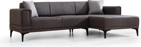 Corner Sofa-Bed Horizon Right - Dark Grey Dark Grey