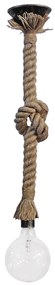 Φωτιστικό Οροφής Μονόφωτο Heronia Rope 31-0577