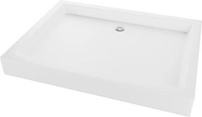Mexen Rio ορθογώνια ντουζιέρα 120 x 80 cm, λευκό - 45108012