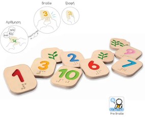 Αριθμοί με τη μέθοδο Braille