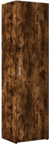 vidaXL Ντουλάπι Αποθήκευσης Στενό Δρυς 50x42,5x225 εκ. Επεξεργ. Ξύλο