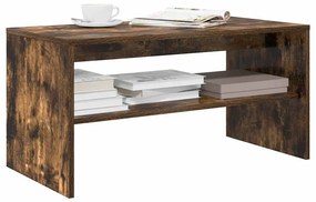 Έπιπλο Τηλεόρασης Καπνιστή Δρυς 80x40x40 εκ. Επεξ. Ξύλο 859113