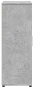 vidaXL Ντουλάπι Γκρι Σκυροδέματος 60x31x84 εκ. Επεξεργασμένο Ξύλο