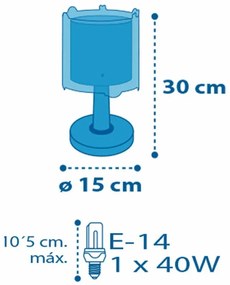 Πορτατίφ Ango Clouds-Ροζ