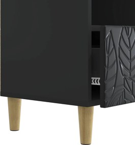 vidaXL Ντουλάπι TV 102 x 34,5 x 50 εκ. Μαύρο Επεξεργασμένο Ξύλο