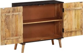 vidaXL Ντουλάπι 85 x 30 x 75 εκ. από Μασίφ Ξύλο Μάνγκο
