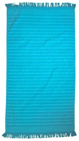 Πετσέτα Θαλάσσης - Παρεό Serifos 3 Lake Blue Anna Riska Θαλάσσης 100% Cotton