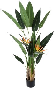Τεχνητό Δέντρο Strelitzia Reginae 20032 140cm Multi Globostar Polyethylene,Fabric