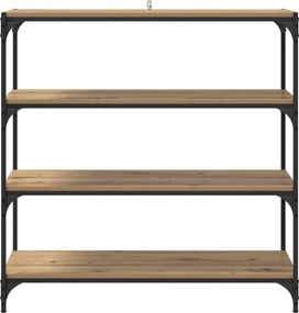 vidaXL Βιβλιοθήκη 3 επιπέδων 100 x 33 x 100 εκ. Artisan Oak