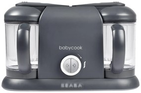 Béaba Ατμογάγειρας &amp; Μπλέντερ Babycook Duo Dark Grey 2x1.1lt
