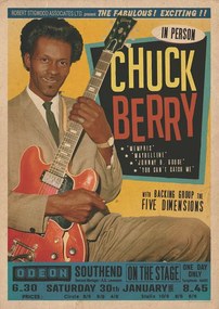 Αφίσα Chuck Berry at the Odeon - Southend, (59.4 x 84.1 cm)