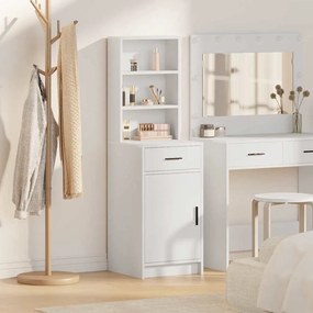 vidaXL Highboard Λευκό 40 x 40,5 x 135 εκ. Επεξεργασμένο ξύλο