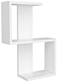 Ράφι Τοίχου Octa 475OLV1501 29,8x16,4x60cm White