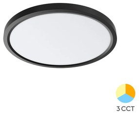 Φωτιστικό Οροφής Braytron BP07-00381 Μαύρο Ματ (Black Mat) CCT3
