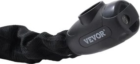 VEVOR Bike Chain Lock 5.91 Ft Combination Bicycle Chain Lock with 4 Keys 10mm