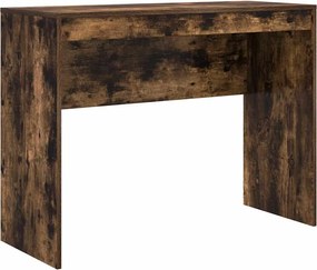 vidaXL Γραφείο με συρτάρι 2 pcs Καπνιστό Δρύς