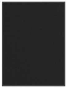 vidaXL Πατάκι Εισόδου Μαύρο 90 x 120 εκ.
