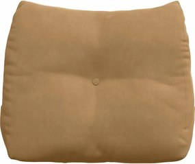 vidaXL Μαξιλάρι Πλάτης Καφέ 60 x 24 x 50 εκ Βελούδο