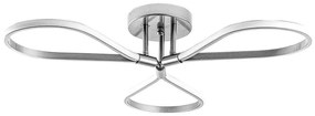 Φωτιστικό Οροφής - Πλαφονιέρα Damla 119FRS1524 68x68x14cm Led 11W 3000K Chrome Opviq
