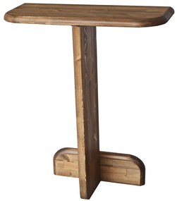 Κονσόλα Pratico 552NOS1913 80x25x85cm Walnut Wood
