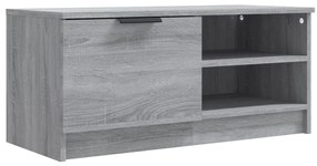 vidaXL Έπιπλο Τηλεόρασης Γκρι Sonoma 80x35x36,5 εκ. Επεξεργασμένο Ξύλο