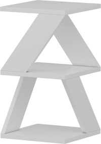 Βοηθητικό Τραπεζάκι Λευκό AVESAR 30x30x50