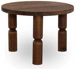 Τραπεζάκι Βοηθητικό Ida 552NOS2388 60x60x40cm Walnut