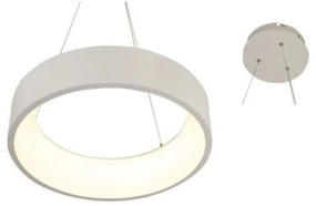 Φωτιστικό Οροφής Led BR81LEDP45WH 34W 3000K 1700lm D45XH120 White Aca Decor Metal