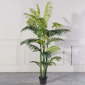 Τεχνητό Δέντρο Αρέκα Shade 9111-6 90x90x170cm Green Supergreens Polyethylene,Fabric