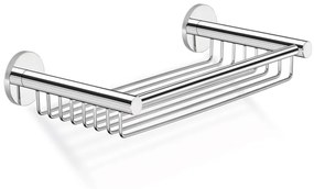 Σπογγοθήκη δύο ροζέττες Χρωμέ Sanco Twist 14343-A03