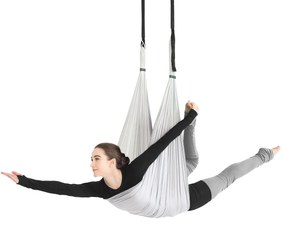 Amila Κούνια Yoga 40D (Less Elastic) 5m Ice (96924)