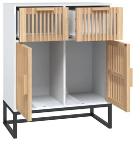 vidaXL Ντουλάπι Λευκό 60 x 30 x 75 εκ. από Επεξεργασμένο Ξύλο