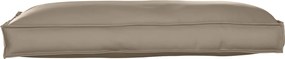 vidaXL Μαξιλάρι Ύφασμα Όξφορντ Taupe 120 x 60 x 12 εκ.