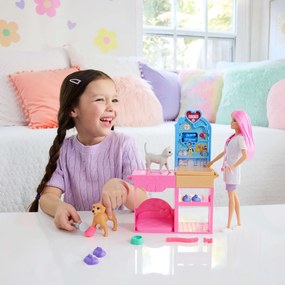 Playset Barbie Veterinarian Clinic 15 Τεμάχια