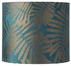 Καπέλο Φωτιστικού 1xE27 Φύλλα Φτέρης Φ35cm Fern Leaves Wild Ebb&Flow-SH101026-C-Πετρόλ/Τιρκουάζ SH101026-C