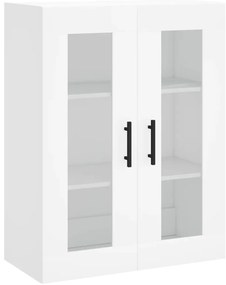 vidaXL Ντουλάπι Λευκό 69,5x34x180 εκ. από Επεξεργασμένο Ξύλο