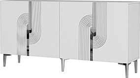 Console Meyra 150 - White, Silver White
Silver