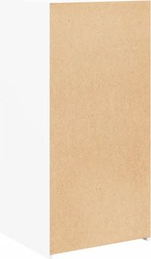 vidaXL Συρταριέρα Λευκή 45x42,5x93 εκ. από Επεξεργασμένο Ξύλο