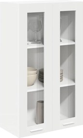vidaXL Κρεμαστό ντουλάπι Λευκό 60 x 31 x 100 εκ. Επεξεργασμένο ξύλο
