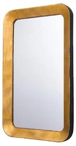 Καθρέπτης Τοίχου Μεταλλικός Χρυσός Art Et Lumiere 55x6x91,5εκ. 10851