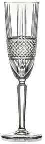 Ποτήρι Σαμπάνιας 190ml Brillante - RCR - 6 ΤΜΧ