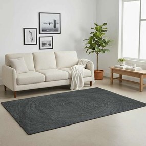 vidaXL Χαλιά χώρου Σκούρο Γκρι 200 x 290 εκ. Γιούτα