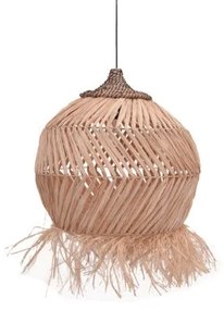Κρεμαστό Φωτιστικό Οροφής Koronse Inart sisal σε φυσικό Φ55x68εκ 339-000009 339-000009 Μπεζ