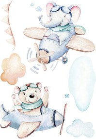 Airplanes αυτοκόλλητα τοίχου XL (18313)